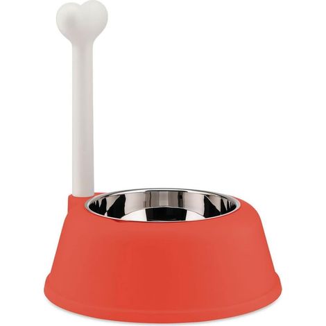 LUPITA, Ciotola per Cani, Alessi - Colore: Rosso