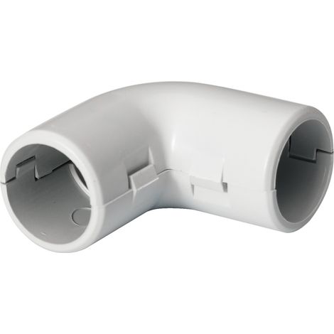 coude équerre pour tube irl 3321 - diamètre 25 mm - gris - schneider electric enn42325 (1/2)