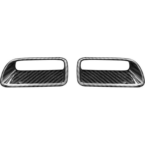 Cache de sortie d'air de climatisation de console en fibre de carbone ABS pour Honda Fit Jazz 2020-2021 (1/4)