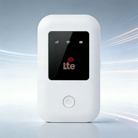 Routeur 4G portable WiFi 4G sans fil avec carte SIM, routeur mobile, point d'accès Wi-Fi, MiFi, Asie du Sud-Est -- Édition blanche Eurasie Afrique du Sud Amérique du Sud (1/4)