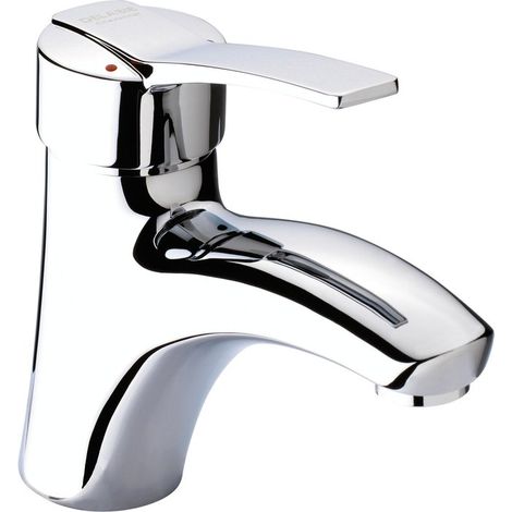 Mitigeur lavabo avec vidage - Manette pleine - Delabie (1/2)