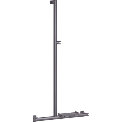 Barre de maintien douche en T ou en L gris anthracite - PELLET (1/3)