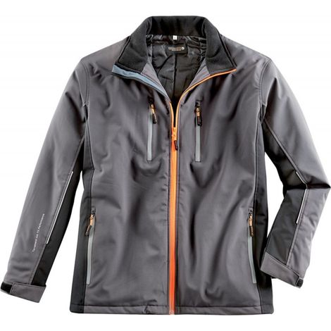 Giacca Softshell 9618 Taglia Xxl,Nero/Antracite (1/3)