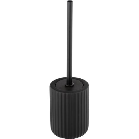 Brosse WC BELLUNO, céramique, noir, Wenko (1/5)