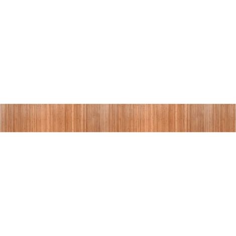 Tappeto Rettangolare Natura 60x500 cm in Bambù vidaXL