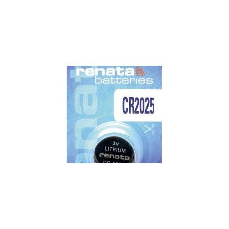 Pile bouton renata CR2025 lithium 3 volts 165 mAh