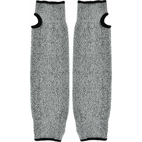 Manchon de protection pour bras. manchon pour bras de sécurité. Gants de travail à manches longues anti-abrasion résistant aux coupures HPPE pour jardin. cuisine et travaux agricoles (35cm) (1/5)