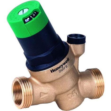 Réducteur de pression d'eau en laiton DN20 – Soupape réglable jusqu'à 1.6 Mpa – Installation facile sans tuyau de dérivation