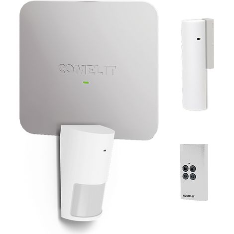 Kit antintrusione wireless Nexus PIR contatto e Radiocom Comelit KNPIR