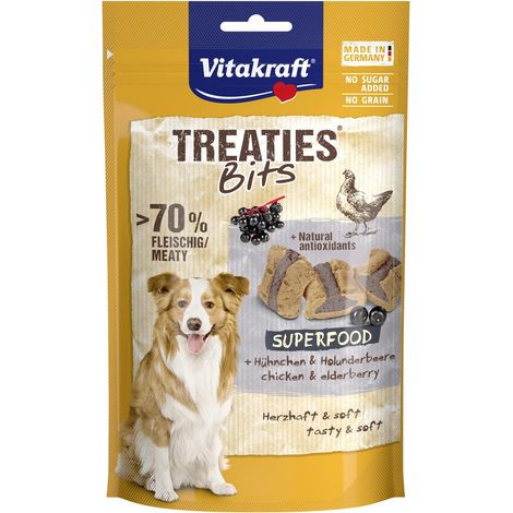 Vitakraft Treaties® + Superfood Holunder 100 g Hundeleckerlis (1/3)