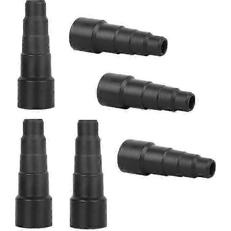 Lot de 6 adaptateurs universels pour tuyau d'aspirateur, compatibles avec tous types d'aspirateurs. (1/5)