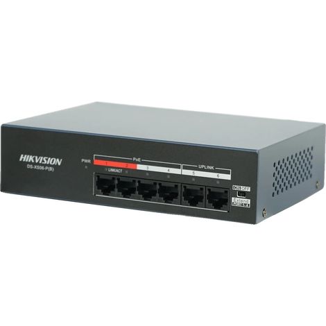 Commutateur PoE, Design non géré, 4 ports PoE, 4 ports PoE 2 ports LAN (1/4)