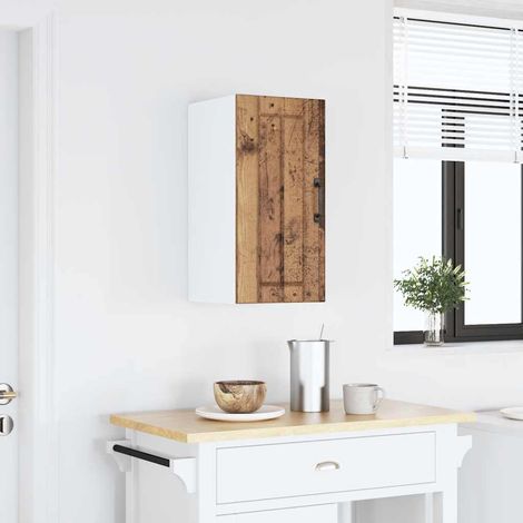 vidaXL Armario de pared de cocina Lucca madera vieja (1/5)