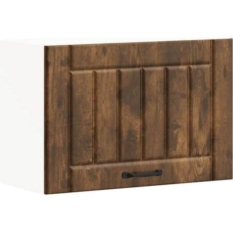 Maison Exclusive - Pensile da Cucina Lucca Rovere Fumo in Legno Multistrato