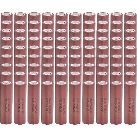 Batterie Lithium, Capacité 3000mAh, Taux de Décharge 30A, 90PCS, 3,7 V-c (1/2)