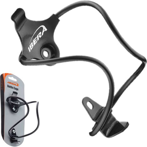 Ibera IB-BC6 Flaschenhalter, schwarz, Aluminium, 40 g, leicht