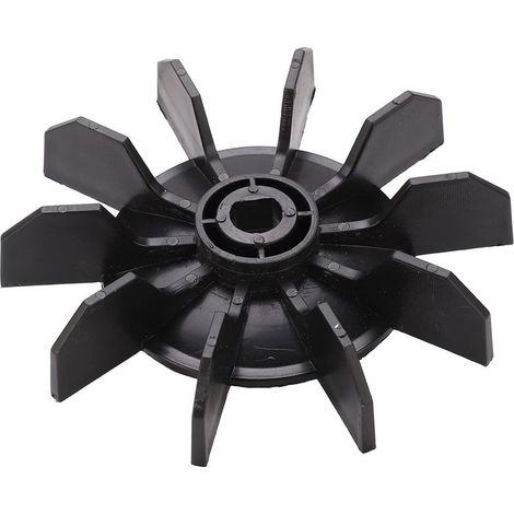 Rueda de ventilador para motor eléctrico, aspa de ventilador para compresor de aire pequeño, accesorios para motor de compresor de aire comprimido Direct on Line, eje de 14 mm, diámetro exterior de 13 (1/5)