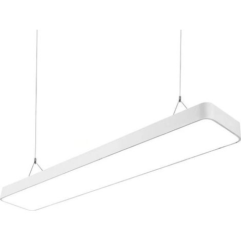 Lámpara VARM, 48W, 120cm, superficie/suspendido, Blanco neutro (1/4)