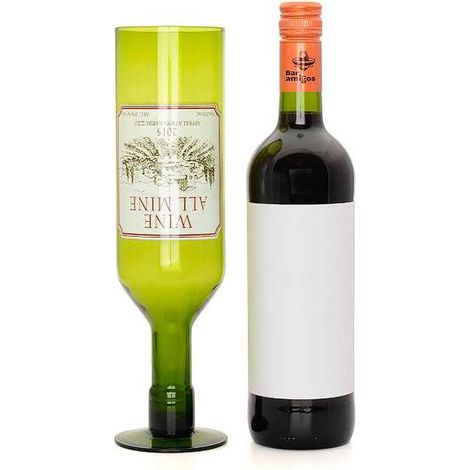 Glass - OUT OF THE BLUE - Glass bottle - Capacity 75 cl - Height 28 cm - Original design (1/4)