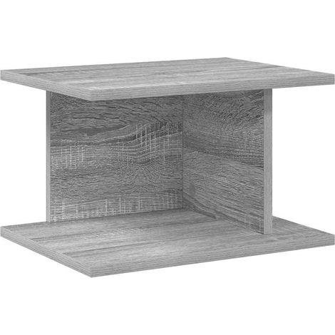 Nachttisch Graues Sonoma 40 x 30 x 25 cm Holzwerkstoff vidaXL