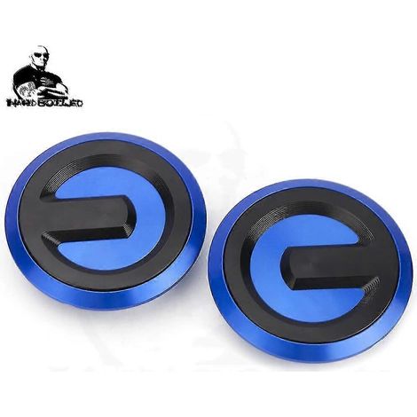 Rahmenlochkappen-Set für BMW R1200GS LC R1200 GS Adventure LC 2013–2022 R 1200 GS Dekor-Zubehör – OHNE LOGO, BLAU 1