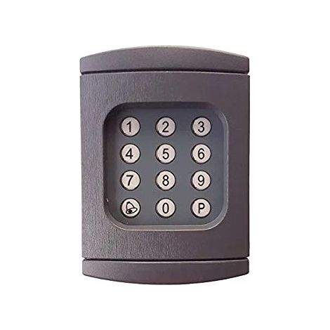 Décodeur à code radio illuminé sans fil 868MHz – 4 canaux – Alimentation 9V à pile – Compatible récepteur BERNER – Berner Torantriebe (1/3)