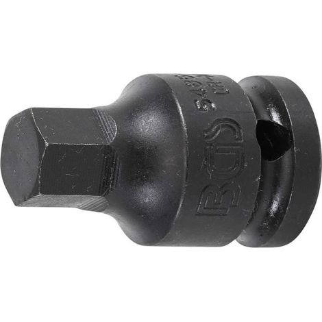 Douille à Embouts à Choc 42 mm - 12,5 mm (1/2), Six Pans Intérieurs 13 mm - Robuste et Précise - D-Work