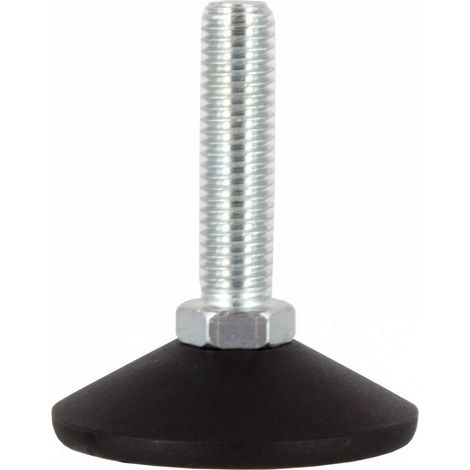 PIEDINO REGOLABILE ACCIAIO ZINCATO MA10 X D 50 MM