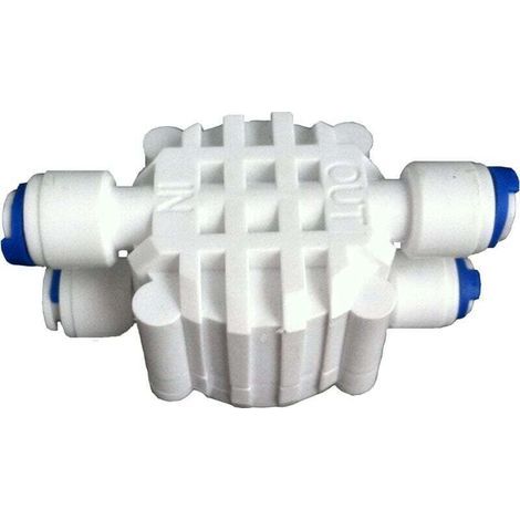 Vanne d'arrêt Automatique à 4 Voies pour système d'osmose Inverse,filtration d'eau potable à osmose inverse (1/5)