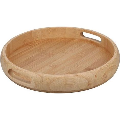 Plat De Service Essenza En Bois Design élégant En Bois Naturel Pour Présentation Culinaire. - Fine Dining Living (1/4)