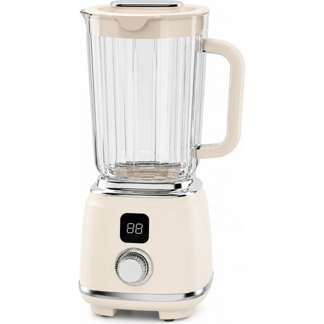 Blender de Table Blanc 600 ml pour Jus de Fruits et Smoothies (1/5)