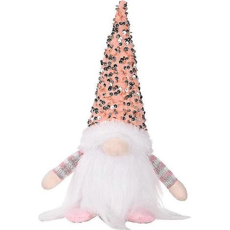 Luces navideñas de peluche brillantes, adornos de peluche para el hogar, regalo para la mesa, fiestas (1/5)