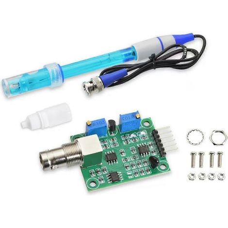 PH4502C Kit de module de capteur de détection de pH, régulateur de détection, vert (1/5)