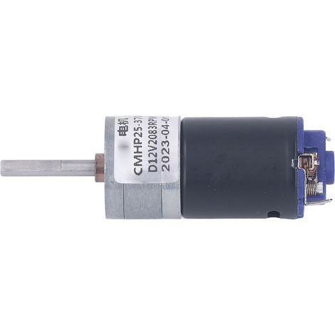 Bürstenloser 12-V-Gleichstrom-Getriebemotor, hohes Drehmoment, 2083 U/min, Drehzahlreduzierer für industrielle Automatisierung und Steuerung (1/5)