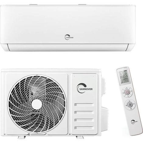 Aire Acondicionado Split de Pared Reversible (Frío/Calor) 2,6 kW / 9000 BTU Osmozra Sannover (1/3)