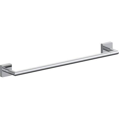 Inda - Porta asciugamani Forum Quadra nero opaco L.50 cm (1/2)