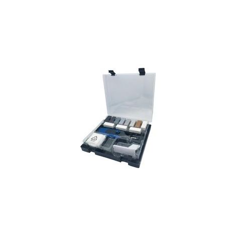 Kit de réparation pour sols en vinyle PVC, LVT, SPC et WPC – Outil professionnel pour réparer fissures, rayures et dommages sur revêtements de sol souples