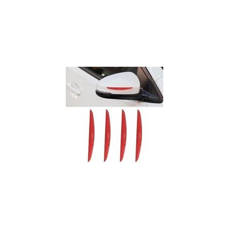 Convient pour le kit de protection autocollante de porte de voiture Lntyq en 4 pièces, bande de protection de bord, autocollant sans trace, convient aux poignées de porte et aux pare-chocs de voiture (1/2)