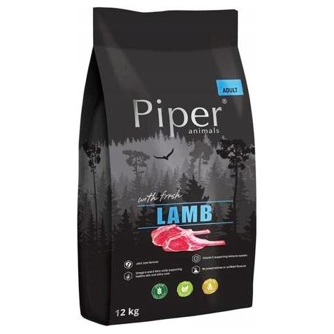 DOLINA NOTECI Piper mit Lamm Trockenfutter für Hunde, 12 kg Beutel