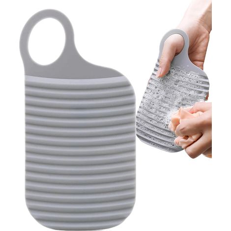 Petite planche à laver en silicone avec base antidérapante. (1/5)