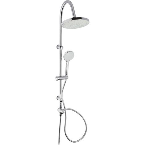 Colonna Doccia senza Miscelatore Regolabile Doccetta Mix Voyager Cromo Metaform (1/7)