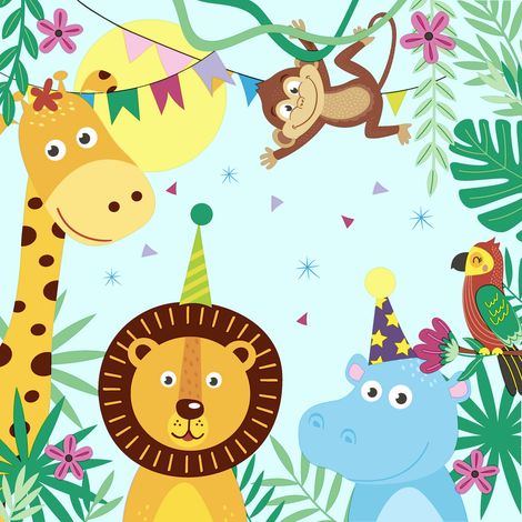 Duni Servietten party animals 33 x 33 cm - 20er Pack