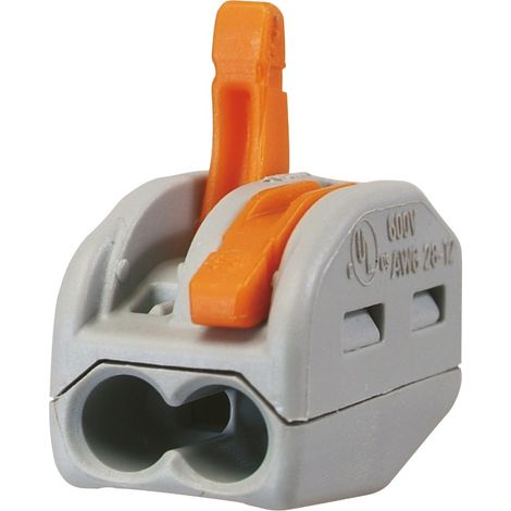 SET 3 MORSETTI FINO A 4MMQ PER 2 CAVI UNIPOLARI