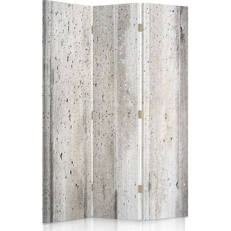Paravento bilaterale 360, Calcestruzzo macchiato - 110x170 (1/5)
