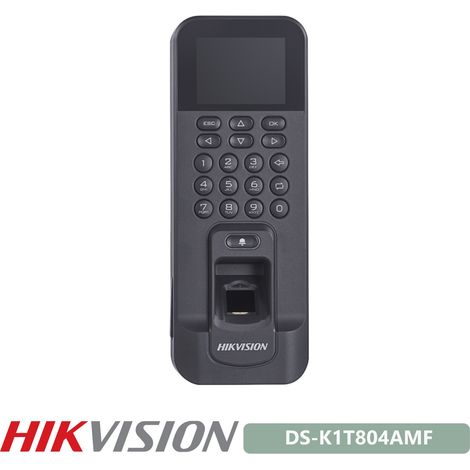 DS-K1T804AMF - TERMINALE MIFARE E IMPRONTE DIGITALI (1/4)