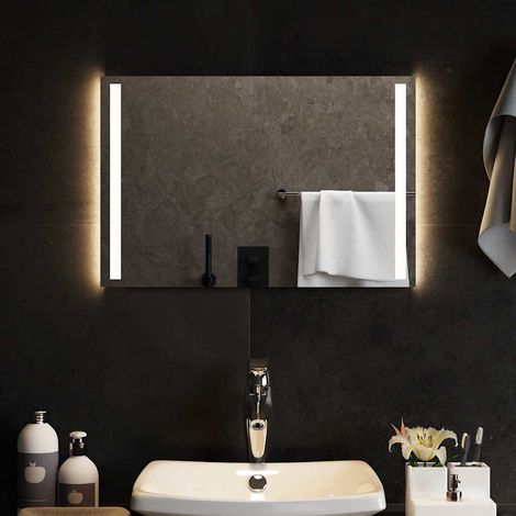 Miroir de salle de bain à LED, Miroir de douche, Miroir mural 60x40 cm pwfn37680 DESIGN IN (1/5)