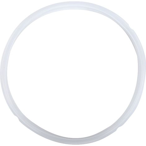 Joint en silicone pour autocuiseur 8Qt, anneau d'étanchéité alimentaire sans BPA, résistant lave-vaisselle, blanc, remplacement facile (1/4)