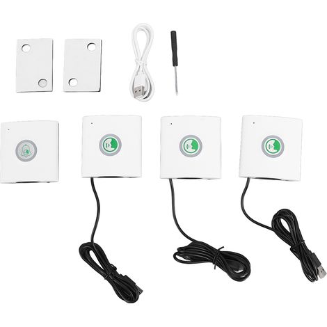 Kit d'interphone sans fil Duplex intégral avec 3 récepteurs, longue portée de 100m, voix forte à 2 voies, pour maison, appartement, hôpital (1/5)