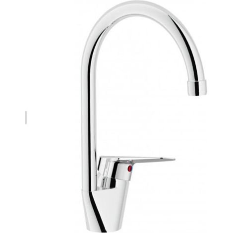 Mezclador de lavabo con caño regulable en latón cromado - Nobili Hof (1/3)