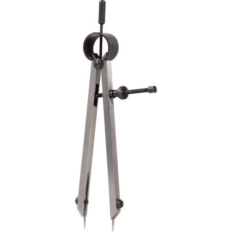 KS Tools Präzisions-Feder-Spitzzirkel mit auswechselbaren Spitzen, 190mm (1/4)